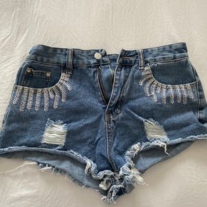 Jean shorts